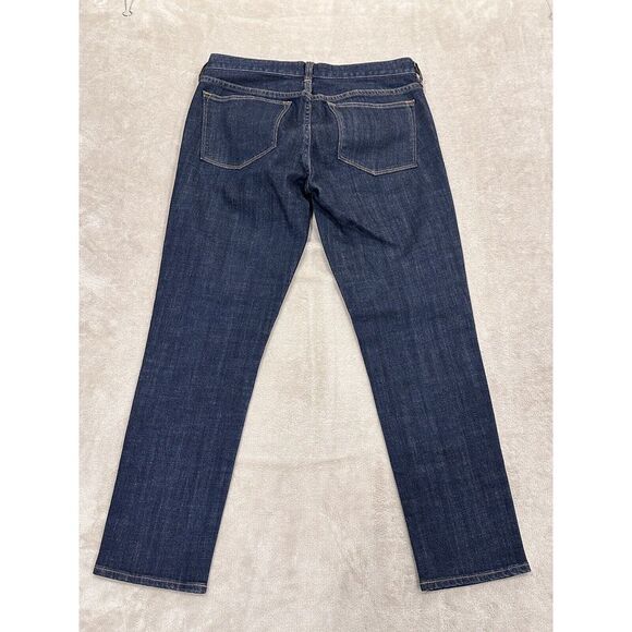J CREW Womens Jeans Dark Soft Wash Stretch Size 29‎ Toothpick Ankle Skinny - Picture 9 of 16